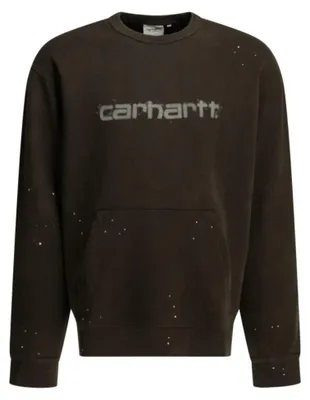 Image de Carhartt WIP sweat col rond homme marron - L