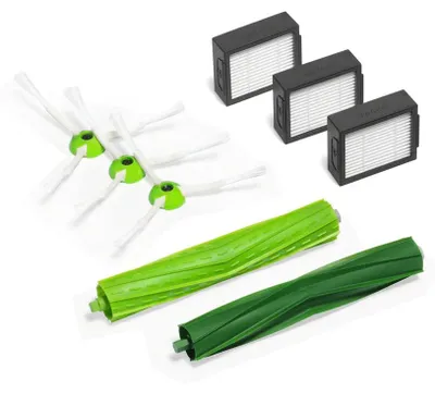 Produktbild von iRobot Roomba Replenishment Kit, Zubehör-Set, Staubsaugerroboter, Schwarz, Grün, Series e, j, i