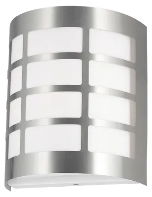 Productafbeelding van Rabalux 8799 Buitenwandlamp Sevilla, E27, zilver, modern design, IP44, 21 cm