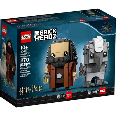 Produktbild von LEGO® BrickHeadz 40412 Hagrid™ und Seidenschnabel
