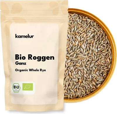 Produktbild von Kamelur® Bio Roggen ganz 1 kg