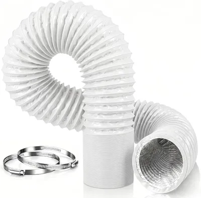 Produktbild von Abluftschlauch 3 m, 75 mm, PVC und Aluminium, für Belüftung