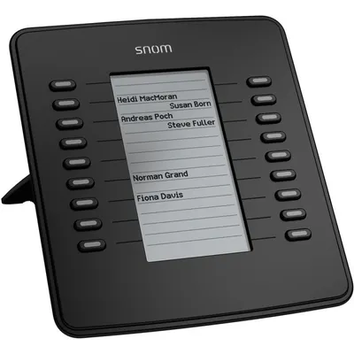 Obrázok produktu pre Snom D7, Čierna, 18 tlačidlá, Snom 715, 720, 760, D715, D725, D765.