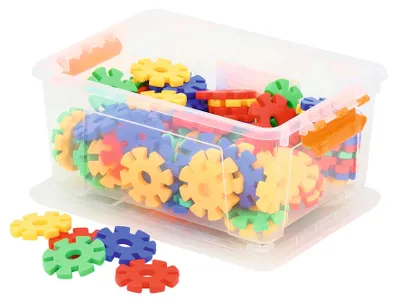 Produktbild von Betzold, Steckblumen groß, 100tlg., Konstruktionsspielzeug, Steckspiele
