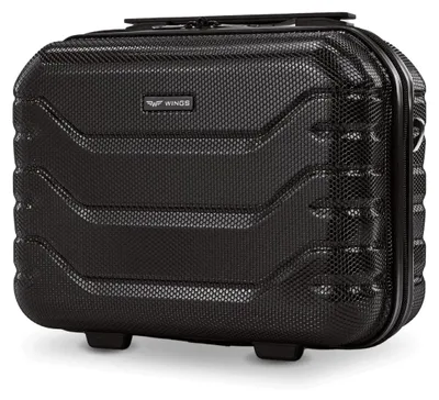 Immagine prodotto di Wings CRAKE, custodia da viaggio/beauty case da 14 pollici, colore nero