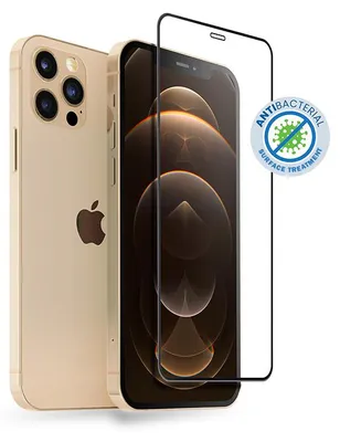 Zdjęcie produktu dla SZKŁO HARTOWANE NA EKRAN DO IPHONE 12 PRO MAX, Crong z Ramką, Ochronne na Wyświetlacz