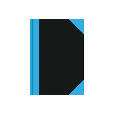 Image de Cahier - Format : A4, ligné, bleu/noir, 96 feuilles - 1 pièce
