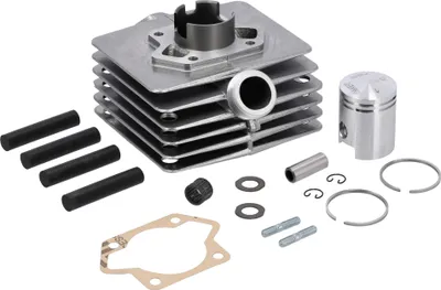 Produktbild von Set: Tuningzylinder, kugelpoliert - komplett mit Ø41mm-Kolben - S61 - 60ccm