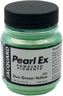 Produktbild von Jacquard Pearl Ex Pigment Spielzeug 14 g Duo Grün Gelb kreativ