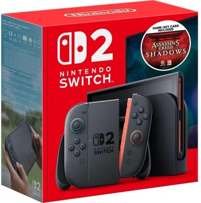 Obrázok produktu pre Konzola Nintendo Switch 2 Black + Assassin's Creed Shadows