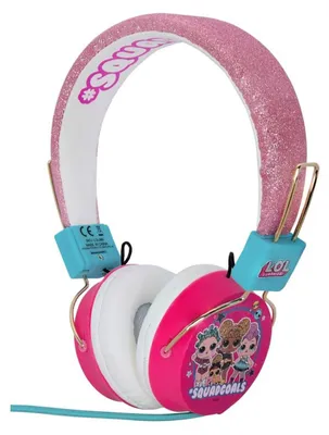 Productafbeelding van OTL Technologies L.O.L. Surprise!, Bekabelde hoofdtelefoon, Met muziekfunctionaliteit, Frequentiebereik: 20 - 20000 Hz, Gewicht: 140 g, Type: Hoofdtelefoon, Kleur: Meerkleurig
