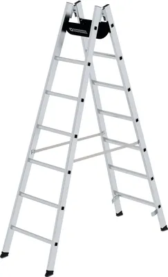 Produktbild von Guenzburger Steigtechnik Sprossen-Stehleiter 2x7 Sprossen 011154