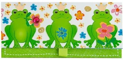 Produktbild von ARTEBENE Geldtasche „Der Froschkönig“ 23 x 11 cm