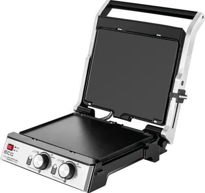 Produktbild von ECG KG 2033 | Kontaktní gril | Vafle | Vyjímatelné grilovací desky | od 140 °C do 230 °C | Kontaktní gril | 29 × 23 cm | 2000 W |