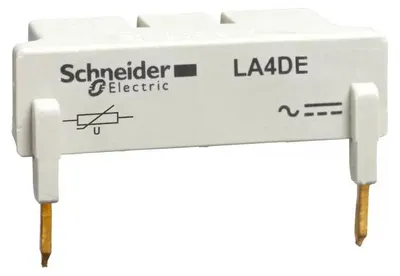 Produktbild von Schneider Electric Entstörmodul für Schütze, Varistor, 50-127V DC, anschraubbar LA4DE3G
