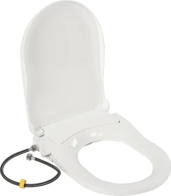 Obrázok produktu pre Inteligentný bidet s WC sedadlom, dvojitá tryska, neelektrický prúd vody, BIELA