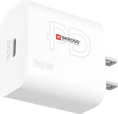 Zdjęcie produktu dla Ładowarka podróżna USA/Japonia itp. USB-C PD 30 W, bez uziemienia