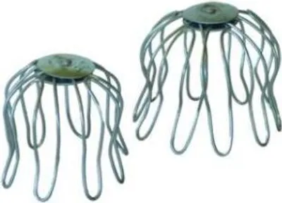 Produktbild von Zambelli Rinnensieb, verzinkt, 100 mm, Laubfang für Dachrinnen, 6-teiliges Set