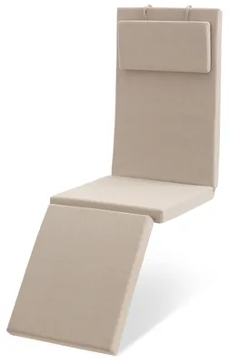 Produktbild von Beautissu Outdoor Deckchairauflage QD-DC 175x45x5cm Beige