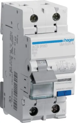 Zdjęcie produktu dla Hager ACS916D, Urządzenia prądu szczątkowego