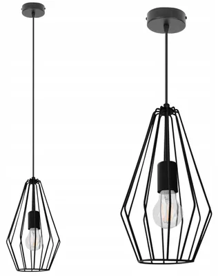Obrázek produktu pro Loft závěsné svítidlo kovový drát E27 – závěsná lampa stropní svítidlo průmyslový design