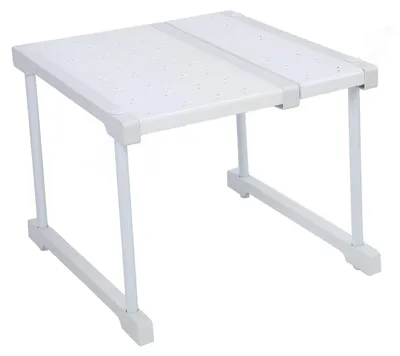 Verstellbare Regalplanke, ausziehbar, 27-38 cm, für Küche & Schrank