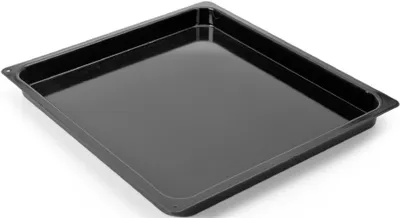 Backblech rechteckig 39,5x36,5x3 cm antihaftbeschichtet schnittfest schwarz