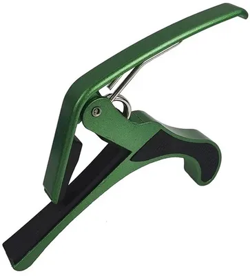Image de Kapodastre – Capodastre pour guitare – Accessoire pour guitare – Instruments de musique – Acoustique/Électrique – Vert – Accessoires pour guitare – Outil pour instruments de musique – CHPN