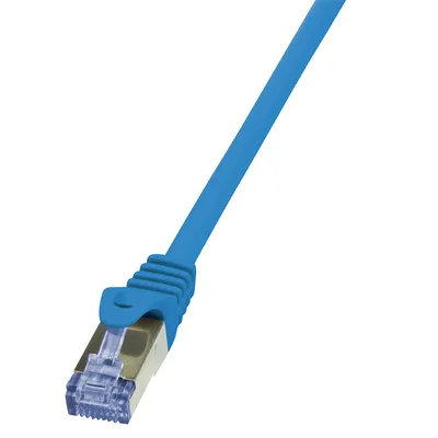 Obrázok produktu pre LogiLink 7.5m Cat.6A S/FTP, 7,5 m, Cat6a, S/FTP (S-STP), RJ-45, RJ-45, Modrá