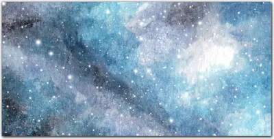 Produktbild von Coloray - Bild aus Glas - 120x60 cm - wanddekoration Küche glasblock mit bild Dekoration wohnzimmer gehärtetes Glas - Der Nachthimmel Galaxie Stern