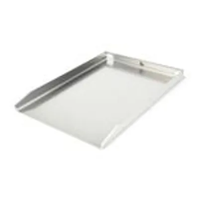 Obrázok produktu pre Edelstahl Grillplatte | Plancha 45x30cm - passend für Napoleon Rogue (auch mit Heckbrenner) | 4mm Massiv