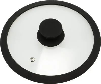 Immagine prodotto di bremermann Coperchio in vetro con bordo in silicone per pentole e padelle 20 cm (nero)