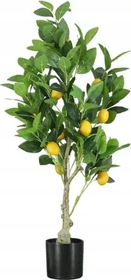 Immagine prodotto di Pianta Artificiale Albero Di Limone In Stagno Realistico 90Cm Taglio