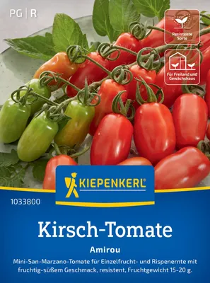 Produktbild von Kiepenkerl Kirschtomatensamen Amirou F1 Solanum lycopersicum 7 Pflanzen
