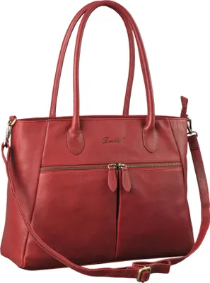 Produktbild von Benthill Damen Handtasche Leder - Hochwertige Ledertasche - Große Klassische Damentasche / Shopper - Elegante Umhängetasche - Schultertasche