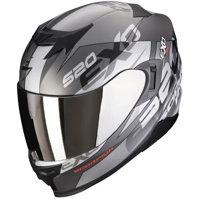 Produktbild von Scorpion Exo-520 Evo Air Cover Matt-Silber / Rot XXL