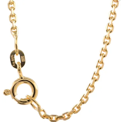 Produktbild von Ankerkette diamantiert Länge 42cm - Breite 1,7mm - 585-14 Karat Gold