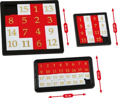 Produktbild von GOWI 360-73 Schiebepuzzle Maxi, Logikspiel