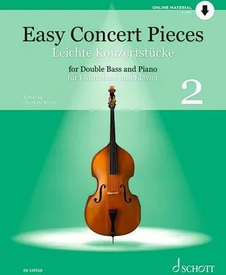 Immagine prodotto di Leichte Konzertstücke Band 2. Kontrabass und Klavier.