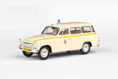 Obrázok produktu pre Škoda 1202 (1964) Ambulancia - MÚNZ Brno ABREX 1:43