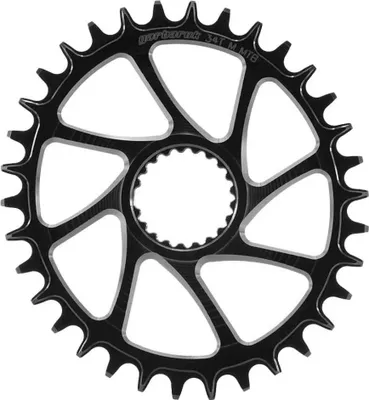 Obrázek produktu pro Garbaruk Shimano M7100/m8100 Oválný řetězový kroužek Stříbrný 32t Stříbrný 32t