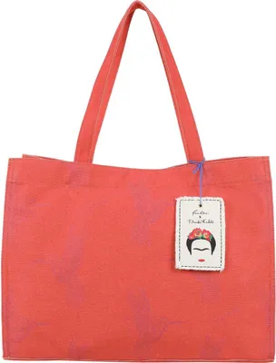 Produktbild von Fritzi aus Preußen Schultertasche Fritzi x Frida Kahlo Easy01 Limited Kolibri Canvas Shopper Grapefruit orange
