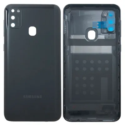 Image de Couvercle de batterie Samsung pour Galaxy M21 M215F, noir, neuf