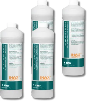 Produktbild von INOX® FloorActive 4x1 Liter - Bodenreiniger für Wischroboter Reiniger Konzentrat