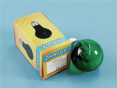 Produktbild von OMNILUX A19 230V/25W E-27 grün