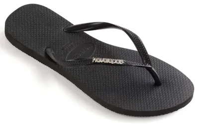 Produktbild von Schlupfflip-Flop Slim Logo Metallic