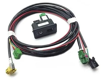 Productafbeelding van CARPLAY USB Aux-aansluiting adapterkabel MDI MIB radio navigatiesysteem voor VW Golf 7