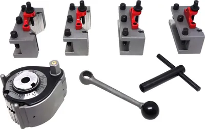 Produktbild von PAULIMOT Schnellwechsel-Stahlhalter-Set, System "Multifix", Größe A