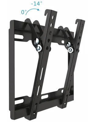 Zdjęcie produktu dla PureMounts PM-BT200, 106,7 cm (42"), 75 x 75 mm, 200 x 200 mm, 0 - 14°, Stal, Czarny