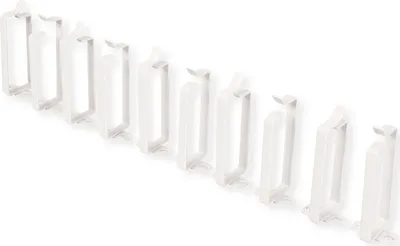 Produktbild von ROLINE Kabelführungsbügel, 44x100mm grau 10 Stück